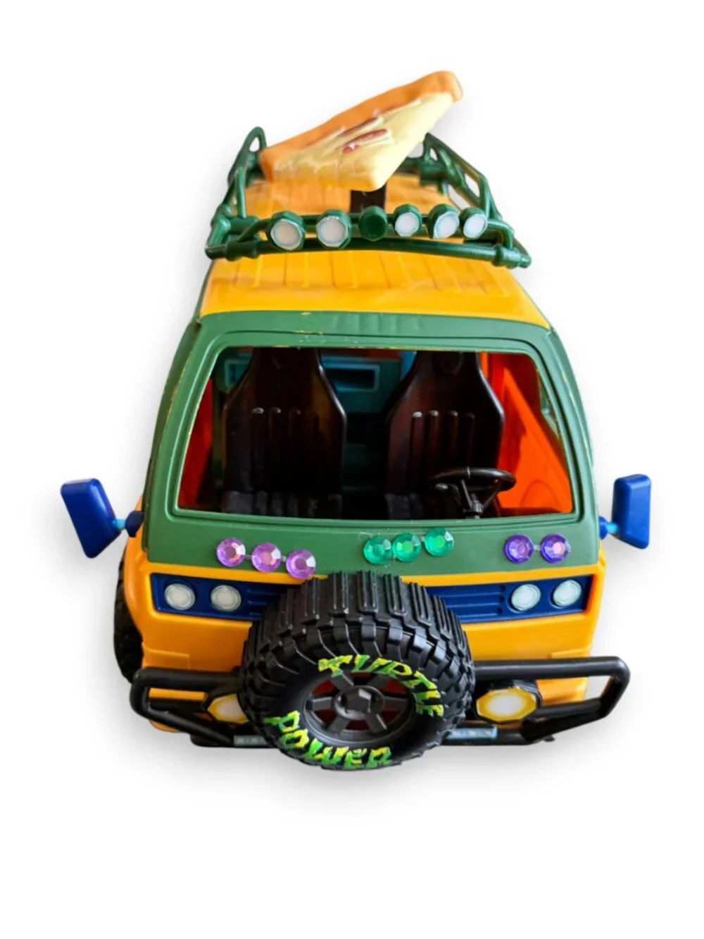 Teenage Mutant Ninja Turtles Mutant Mayhem Pizzafire Delivery Van & Pizzas Works